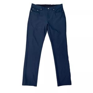 Greg Norman Golf Performance Navy Blue Pants Men's Jordan Size 32x 29